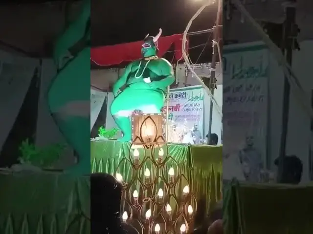 Viral video: Iblis roleplay in Miladun Nabi Juloos 2024