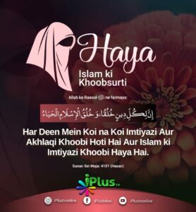 Hayaa Islam ki Khoobsurti hai