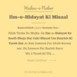 Ilm-o-Hidayat Ki Misaal Hadees