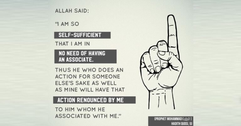 Allah-Most-Self-Sufficient-and-he-have-no-need-for-an-associate