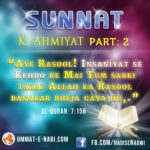 Sunnat ki Ahmiyat: Part 2