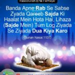 Banda Apne Rab se Sabse Zyada Qareeb Sajda ki Haalat mein hota hai