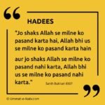 Hadees: Jo shakhs Allah se milne ko pasand karta hai ...