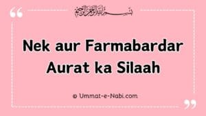 Nek aur Farmabardar Aurat ka Silaah